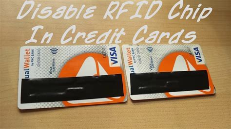 can you disable the rfid chip in credit card|how to deactivate rfid.